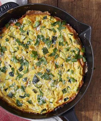  Zarangollo! Kokeile tätä herkullista espanjalaista frittata-versiota Zucchiniin ja munien taikinan yhdistelmällä!